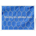 Alta qualidade de aço de baixo carbono Hexagonal Wire Mesh / hexagonal de arame de galinha (Factory &amp; ISO9001)